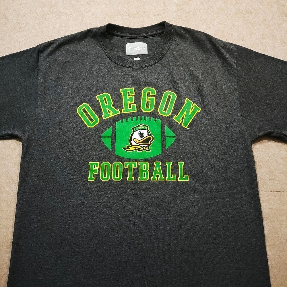 Oregon Ducks Football Short Sleeve Graphic T-Shirt -B
